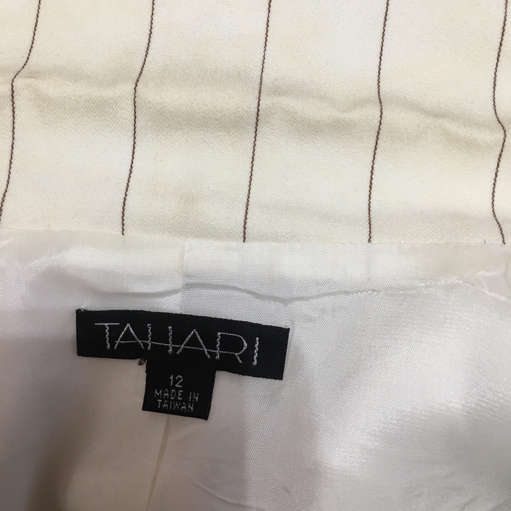 Tahari Pinstripe Pant Suit - Picture 9 of 9